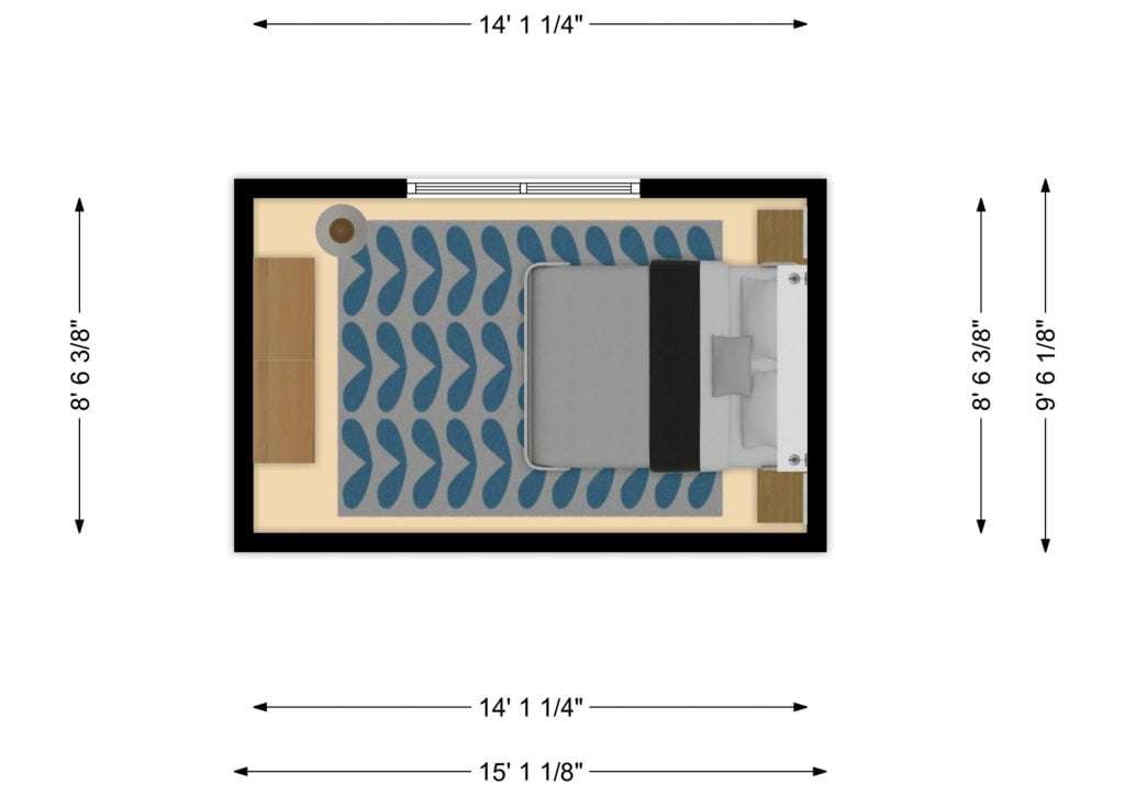 Average Bedroom Size