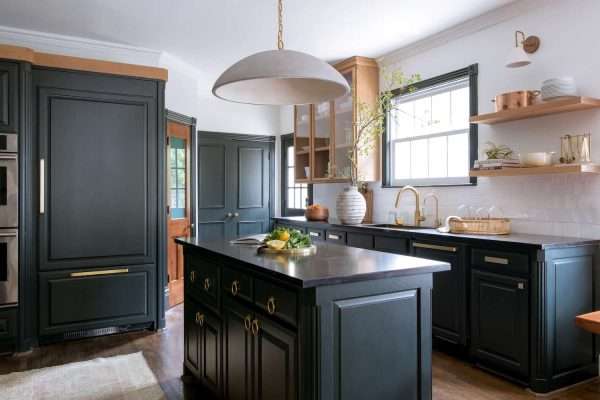 Dark Kitchen Cabinets