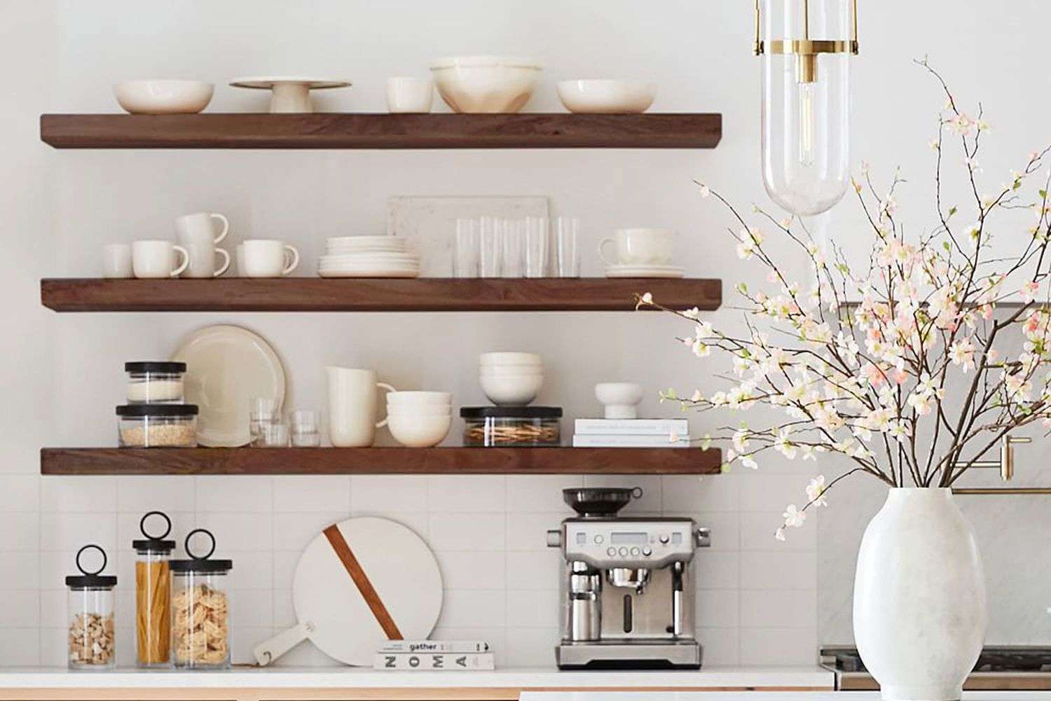 Kitchen Floating Shelves