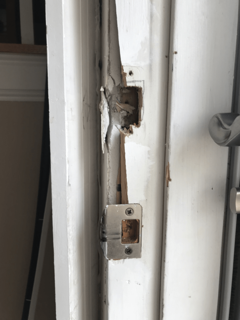 How to Repair a Split Door Jamb